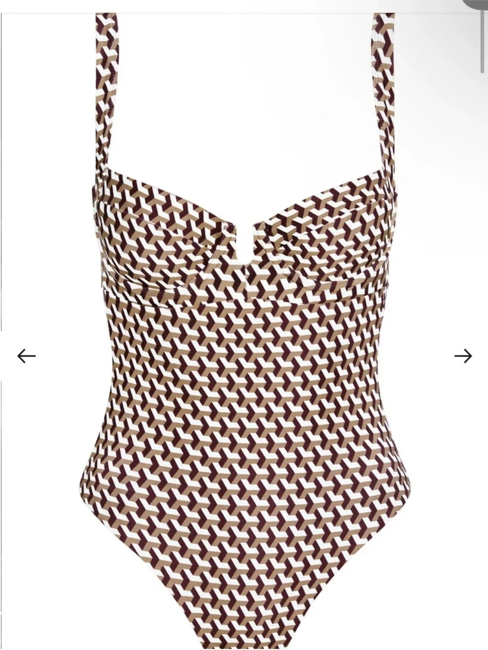 Monday Swimwear Clovelly Husk Geo